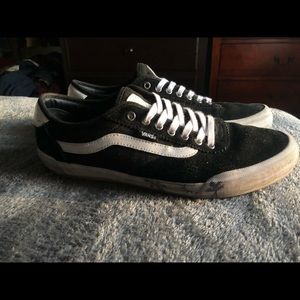 Vans Chima Pro 2 - (Suede) Black/White